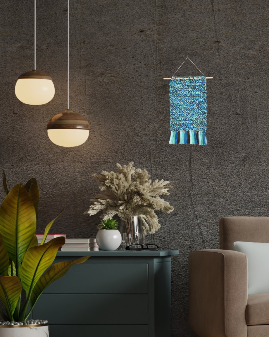Poseidon Crochet Wall Art - Image 2